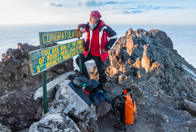 Climbing Meru