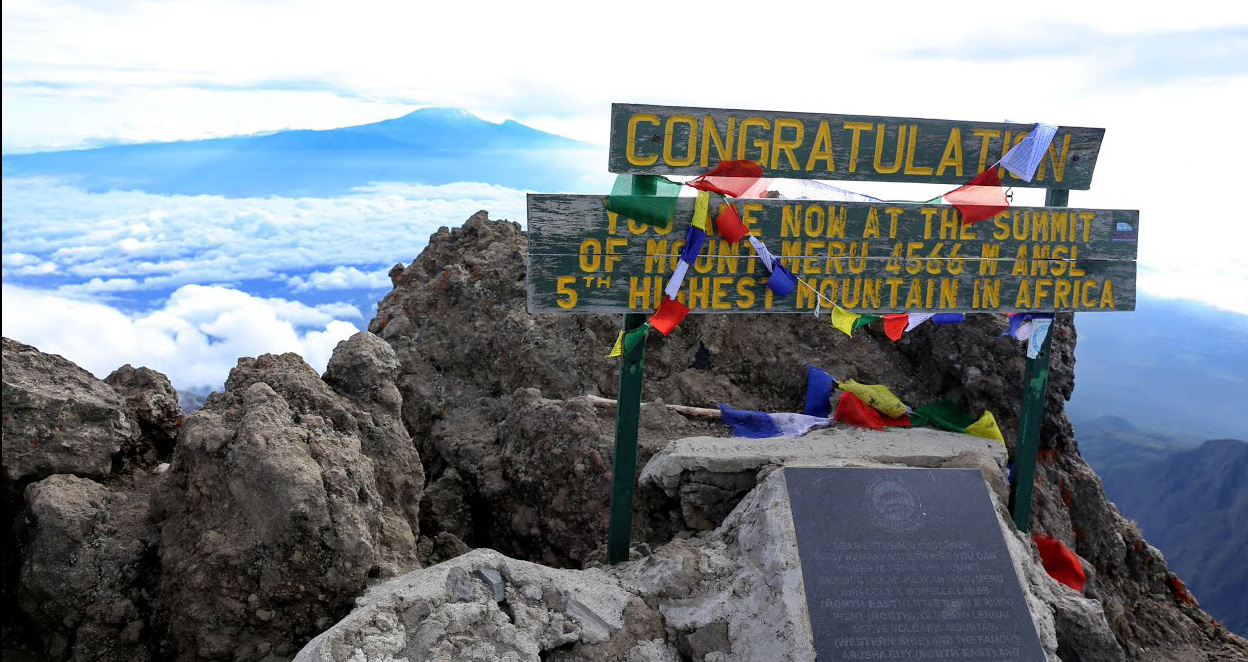 mount meru climbing