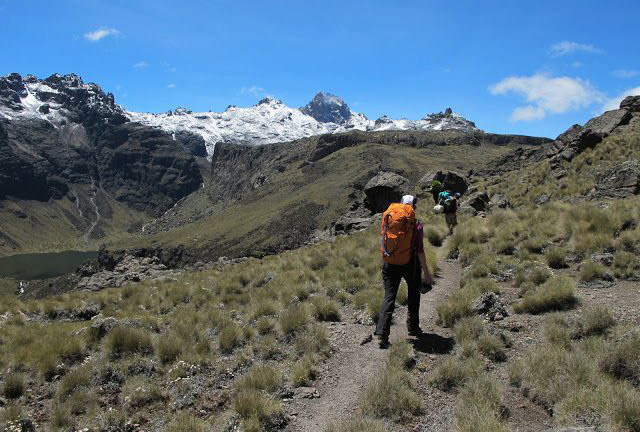 Climbing Kenya