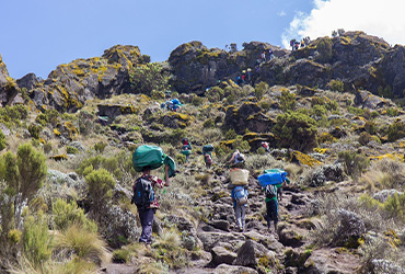 Climbing Kilimanjaro